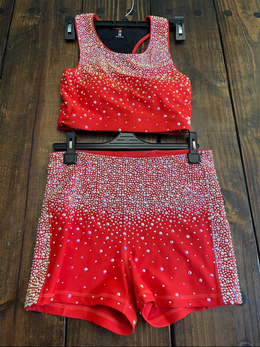Rebel Athletic pageant fitness outfit